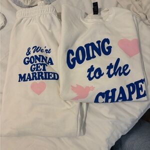 Going to the Chapel Sweatsuit